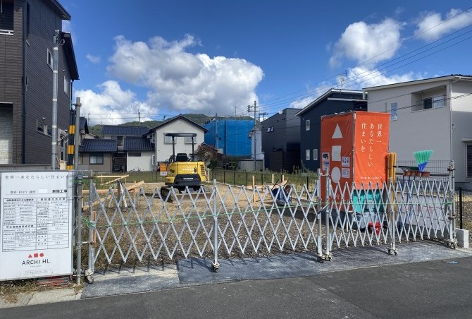 B1977舞鶴市倉谷  モデルハウス 予定地  着工しました！