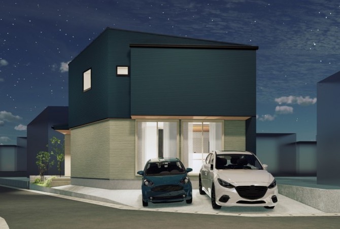 【高槻市新築戸建て】完成パース公開！理想の暮らしが形に