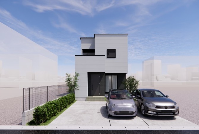 B1977舞鶴市倉谷  新築分譲 パース画像 公開