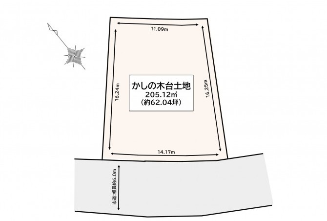 土地情報！【 福知山市かしの木台 】