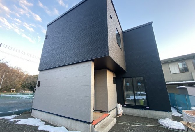 福知山市長田 建売  建物が完成まじかになりました！