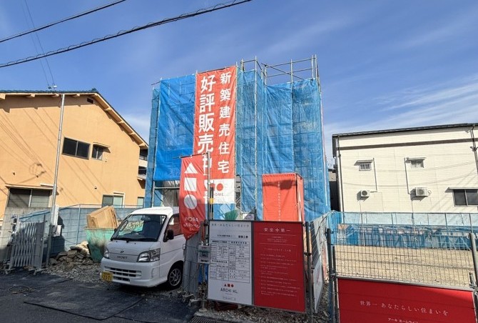 姫路市車崎A号地上棟！