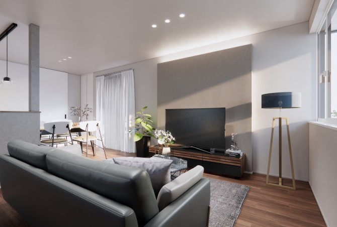 南平台A号地パース完成！