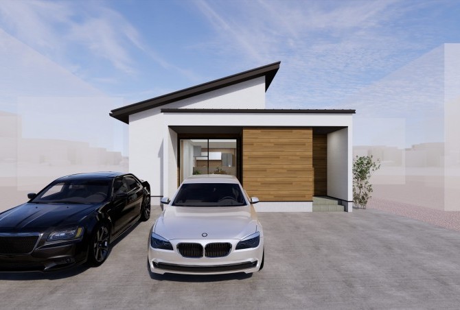 舞鶴市溝尻町建築中物件