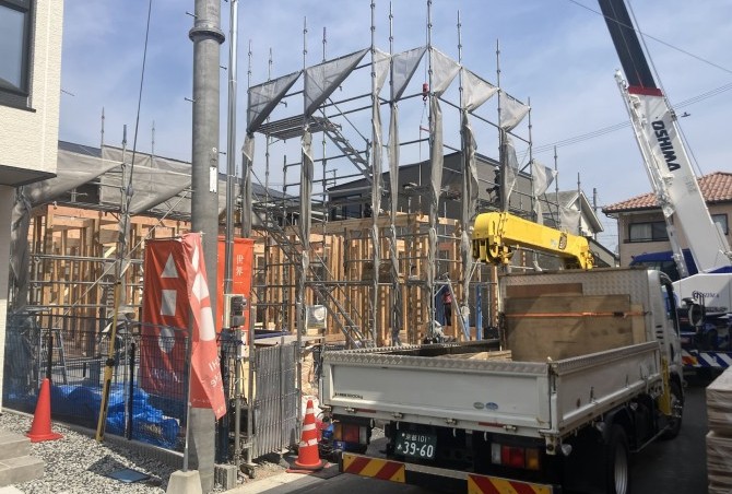 豊岡市中陰【平屋】建売住宅の上棟を行いました！