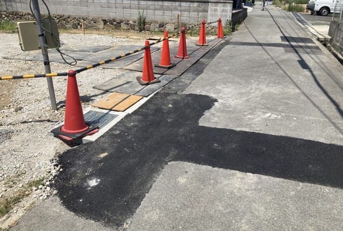 【進捗報告】セットバック工事が完了！いよいよ着工へ