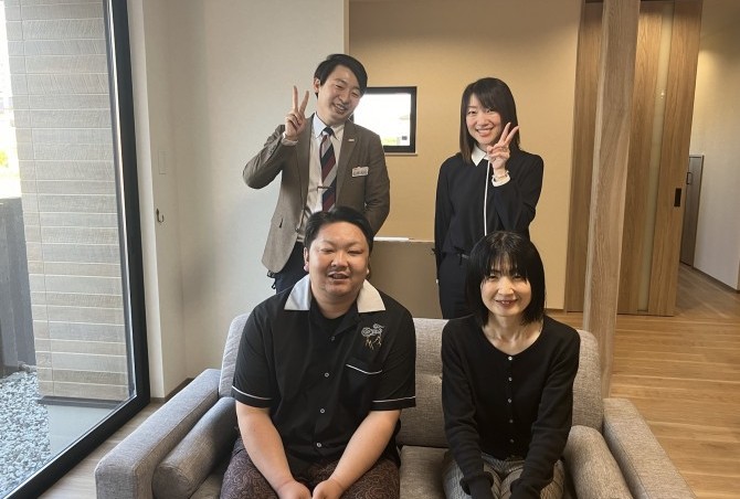 ⌂N様お引渡し式⌂