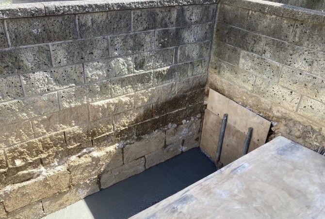 箕面市桜ケ丘3丁目　土留め工事