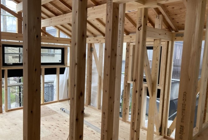 豊中市曽根西町4丁目　中間検査合格