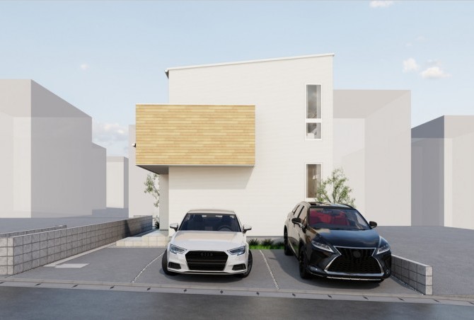 高槻市真上町5丁目　2区画　着工編