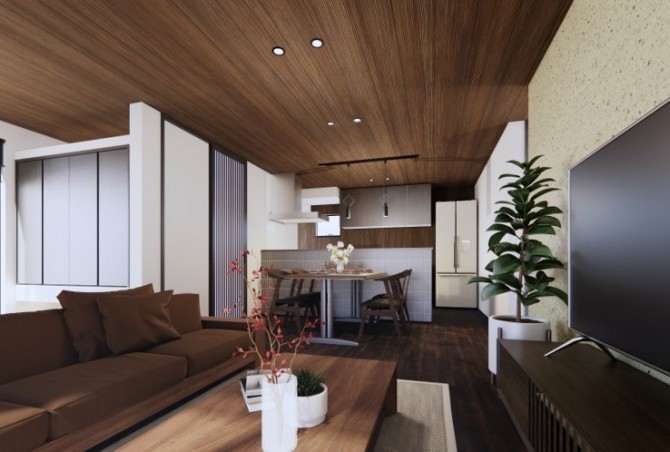 厚東建売住宅　間もなく完成！